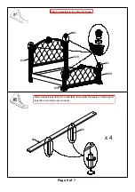 Preview for 6 page of Furniture of America CM7800EK Assembly Instructions Manual