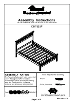 Preview for 1 page of Furniture of America CM7853F Assembly Instruction