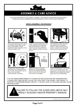 Preview for 2 page of Furniture of America CM7853F Assembly Instruction