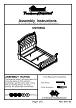 Furniture of America CM7858CK Assembly Instruction Manual preview