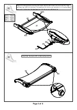 Предварительный просмотр 4 страницы Furniture of America CM7858CK Assembly Instruction Manual