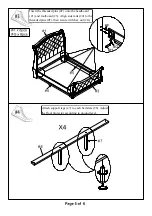 Предварительный просмотр 11 страницы Furniture of America CM7858CK Assembly Instruction Manual