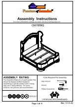 Furniture of America CM7859CK Assembly Instructions Manual preview