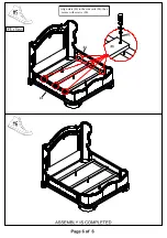 Preview for 6 page of Furniture of America CM7859CK Assembly Instructions Manual