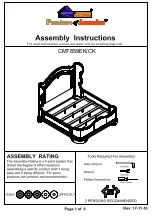 Preview for 7 page of Furniture of America CM7859CK Assembly Instructions Manual