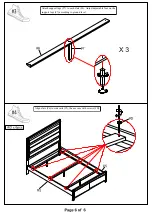 Preview for 6 page of Furniture of America CM7861 Assembly Instructions Manual