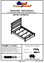 Preview for 7 page of Furniture of America CM7861 Assembly Instructions Manual