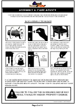 Preview for 8 page of Furniture of America CM7861 Assembly Instructions Manual