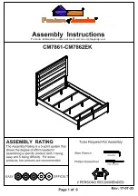 Preview for 13 page of Furniture of America CM7861 Assembly Instructions Manual