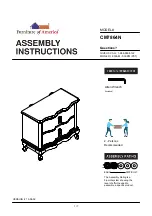 Furniture of America CM7864N Assembly Instructions Manual preview