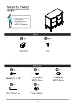 Предварительный просмотр 5 страницы Furniture of America CM7864N Assembly Instructions Manual