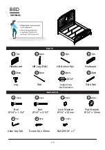 Предварительный просмотр 5 страницы Furniture of America CM7864Q Assembly Instructions Manual