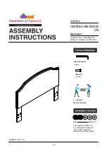 Furniture of America CM7880-HB-EK/CK-VN Assembly Instructions Manual preview