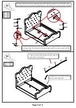 Предварительный просмотр 5 страницы Furniture of America CM7884EK/CK Assembly Instructions Manual