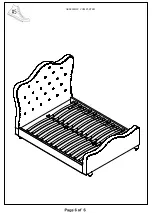 Предварительный просмотр 6 страницы Furniture of America CM7884EK/CK Assembly Instructions Manual