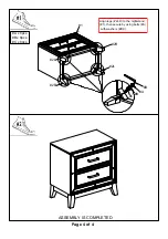 Preview for 4 page of Furniture of America CM7887N Assembly Instructions