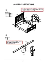 Preview for 8 page of Furniture of America CM7891Q Assembly Instructions Manual