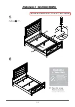 Preview for 9 page of Furniture of America CM7891Q Assembly Instructions Manual