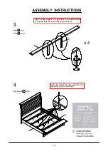 Preview for 8 page of Furniture of America CM7894CK Assembly Instructions Manual