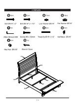 Preview for 6 page of Furniture of America CM7894Q Assembly Instructions Manual