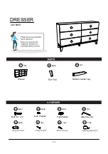 Preview for 5 page of Furniture of America CM7898D Assembly Instructions Manual