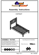 Furniture of America CM7902F Assembly Instructions Manual preview