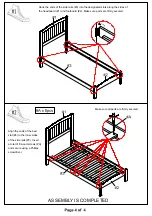 Preview for 4 page of Furniture of America CM7902F Assembly Instructions Manual