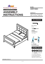 Furniture of America CM7913EK Assembly Instructions Manual preview