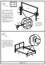 Preview for 4 page of Furniture of America CM7941F Assembly Instructions