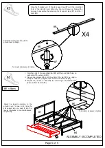 Preview for 5 page of Furniture of America CM7941F Assembly Instructions