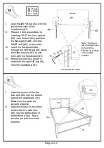 Preview for 4 page of Furniture of America CM7941T Assembly Instructions