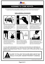 Preview for 2 page of Furniture of America CM7946 Assembly Instructions Manual