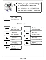 Preview for 4 page of Furniture of America CM7946F 1 Assembly Instructions Manual