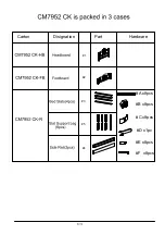 Preview for 6 page of Furniture of America CM7952CK Assembly Instructions Manual