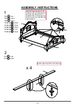 Preview for 8 page of Furniture of America CM7952CK Assembly Instructions Manual