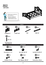 Preview for 5 page of Furniture of America CM7952EK Assembly Instructions Manual