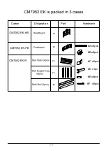 Preview for 6 page of Furniture of America CM7952EK Assembly Instructions Manual