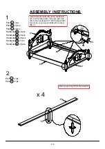 Preview for 8 page of Furniture of America CM7952Q Assembly Instructions Manual