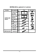 Preview for 6 page of Furniture of America CM7966-EK Assembly Instructions Manual