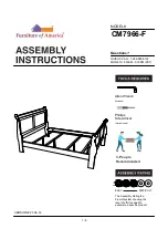 Furniture of America CM7966-F Assembly Instructions Manual preview