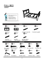 Предварительный просмотр 5 страницы Furniture of America CM7966-F Assembly Instructions Manual