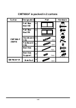 Предварительный просмотр 6 страницы Furniture of America CM7966-F Assembly Instructions Manual