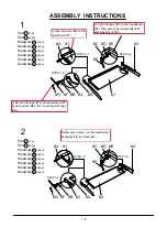 Предварительный просмотр 7 страницы Furniture of America CM7966-F Assembly Instructions Manual