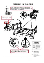 Предварительный просмотр 8 страницы Furniture of America CM7966-F Assembly Instructions Manual