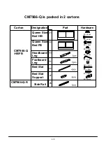 Preview for 6 page of Furniture of America CM7966-Q Assembly Instructions Manual