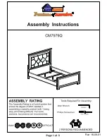 Furniture of America CM7979CK Assembly Instructions Manual preview