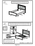 Предварительный просмотр 10 страницы Furniture of America CM7979CK Assembly Instructions Manual