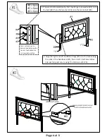 Предварительный просмотр 14 страницы Furniture of America CM7979CK Assembly Instructions Manual