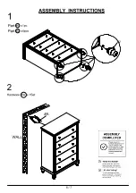 Preview for 6 page of Furniture of America CM7992C Assembly Instructions Manual