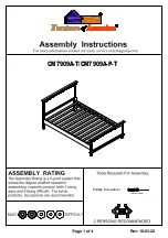 Furniture of America Colin CM7909A-P-T Assembly Instructions Manual preview